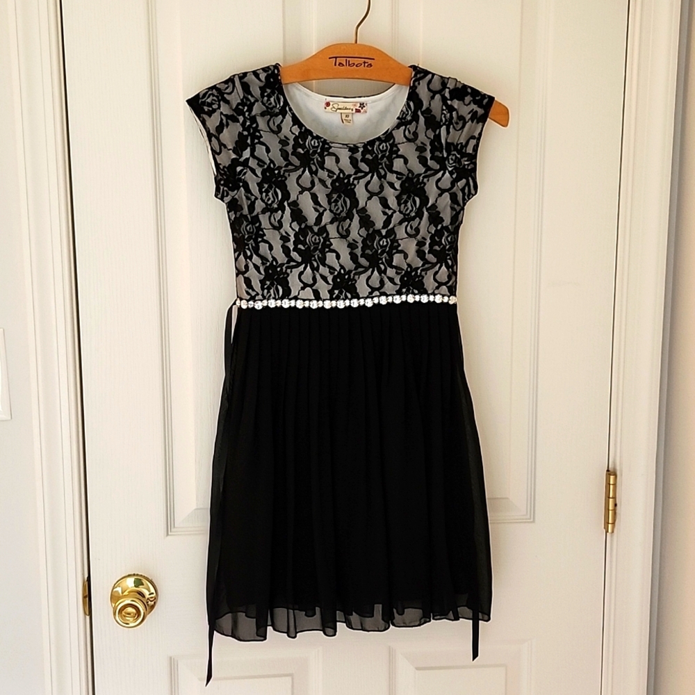 Speechless Black Formal Girls Dress (Size 10)